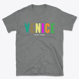 Venice New York Color Pop Basic T-Shirt
