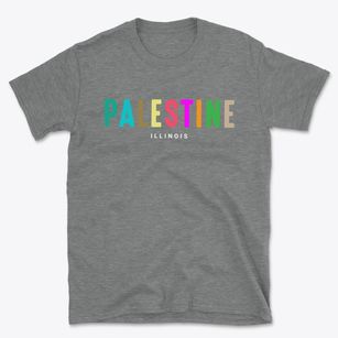 Palestine Illinois Color Pop Basic T-Shirt