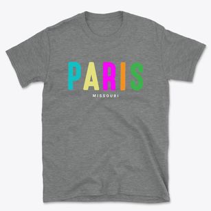 Paris Missouri Color Pop Basic T-Shirt