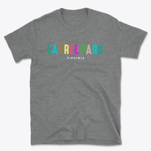 Laurel Park Virginia Color Pop Basic T-Shirt