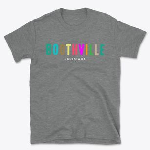 Boothville Louisiana Color Pop Basic T-Shirt