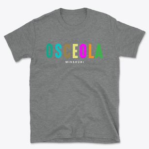 Osceola Missouri Color Pop Basic T-Shirt