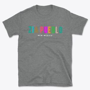 Zia Pueblo New Mexico Color Pop Basic T-Shirt