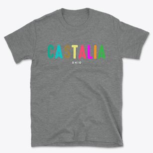 Castalia Ohio Color Pop Basic T-Shirt