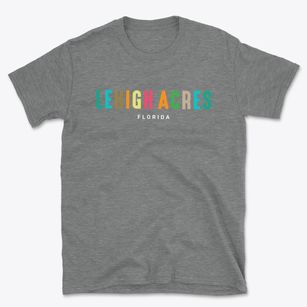 Lehigh Acres Florida Color Pop Basic T-Shirt