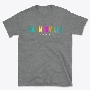 Carnesville Georgia Color Pop Basic T-Shirt