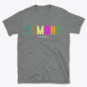 Esmont Virginia Color Pop Basic T-Shirt