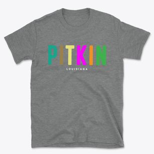 Pitkin Louisiana Color Pop Basic T-Shirt