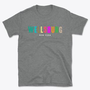 Wellsburg New York Color Pop Basic T-Shirt