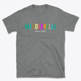 Middleville New York Color Pop Basic T-Shirt