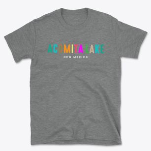 Acomita Lake New Mexico Color Pop Basic T-Shirt