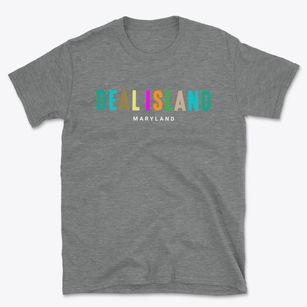 Deal Island Maryland Color Pop Basic T-Shirt