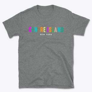 Centre Island New York Color Pop Basic T-Shirt