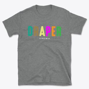 Draper Virginia Color Pop Basic T-Shirt