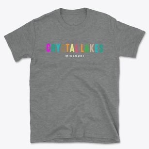 Crystal Lakes Missouri Color Pop Basic T-Shirt