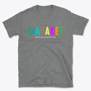 Madaket Massachusetts Color Pop Basic T-Shirt