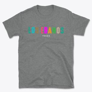 Los Ebanos Texas Color Pop Basic T-Shirt