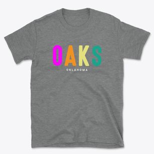 Oaks Oklahoma Color Pop Basic T-Shirt