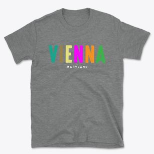 Vienna Maryland Color Pop Basic T-Shirt