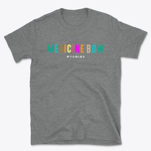 Medicine Bow Wyoming Color Pop Basic T-Shirt