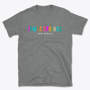 Jemez Springs New Mexico Color Pop Basic T-Shirt