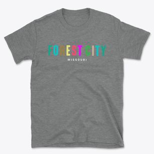 Forest City Missouri Color Pop Basic T-Shirt