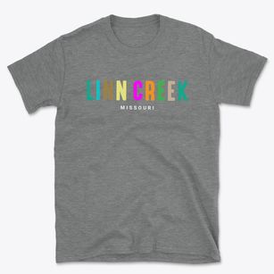 Linn Creek Missouri Color Pop Basic T-Shirt