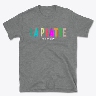 La Platte Nebraska Color Pop Basic T-Shirt