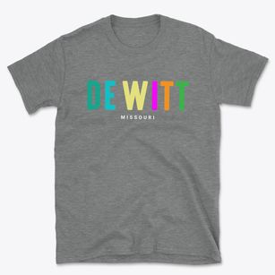 De Witt Missouri Color Pop Basic T-Shirt