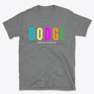 Dodge North Dakota Color Pop Basic T-Shirt