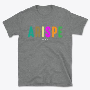 Arispe Iowa Color Pop Basic T-Shirt