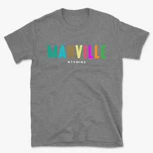 Manville Wyoming Color Pop Basic T-Shirt