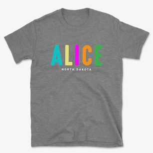 Alice North Dakota Color Pop Basic T-Shirt
