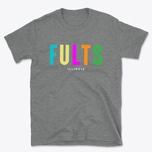 Fults Illinois Color Pop Basic T-Shirt