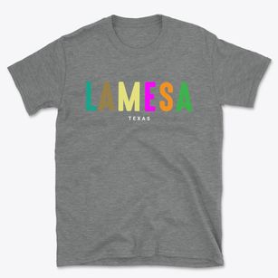 Lamesa Texas Color Pop Basic T-Shirt