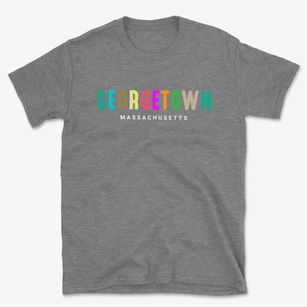 Georgetown Massachusetts Color Pop Basic T-Shirt