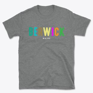 Berwick Maine Color Pop Basic T-Shirt