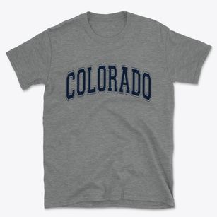  Colorado Varsity State Basic T-Shirt