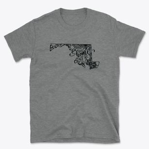  Maryland Mandala Basic T-Shirt