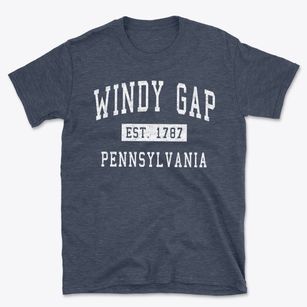 Windy Gap Pennsylvania Classic Established Basic T-Shirt