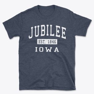 Jubilee Iowa Classic Established Basic T-Shirt
