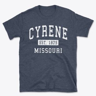 Cyrene Missouri Classic Established Basic T-Shirt