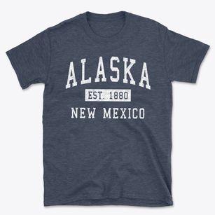 Alaska New Mexico Classic Established Basic T-Shirt