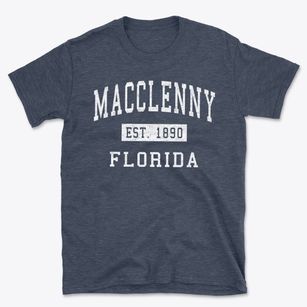 Macclenny Florida Classic Established Basic T-Shirt