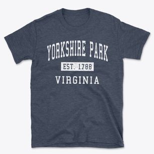 Yorkshire Park Virginia Classic Established Basic T-Shirt
