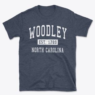 Woodley North Carolina Classic Established Basic T-Shirt