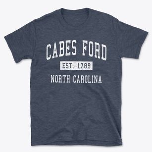 Cabes Ford North Carolina Classic Established Basic T-Shirt