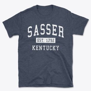 Sasser Kentucky Classic Established Basic T-Shirt