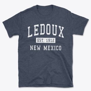 Ledoux New Mexico Classic Established Basic T-Shirt