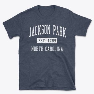 Jackson Park North Carolina Classic Established Basic T-Shirt